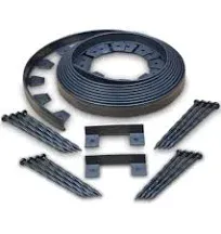 EasyFlex Plastic Black Landscape Edging Kit