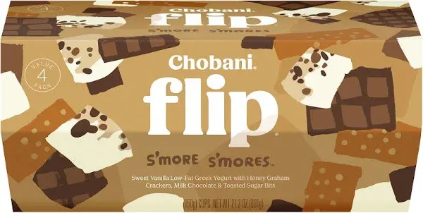 Chobani Flip Low Fat Greek Yogurt S'more S'mores