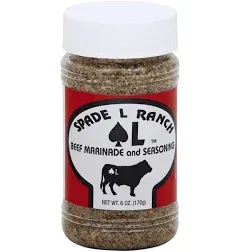 Spade L Ranch Beef Marinade And Seasoning - 6 Oz