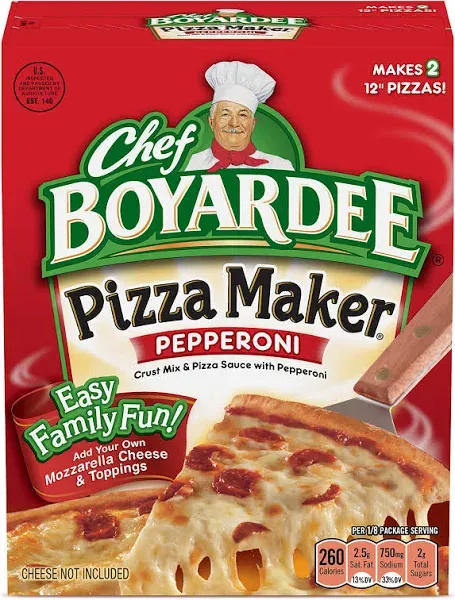 Chef Boyardee Pepperoni Pizza Maker