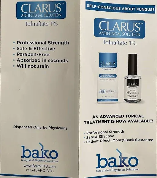 Clarus Antifungal Solution Topical