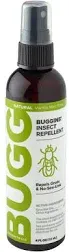 BUGGINS Original - Insect Repellent - Mosquitoes & Gnats, DEET Free, Non-Greasy - 4 oz Pump Spray Bottle - 3 Pack