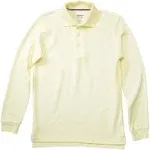 French Toast Boys Long Sleeve Pique Polo Shirt