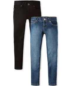 The Children's Place Girls' Super Skinny Jeans 2-Pack