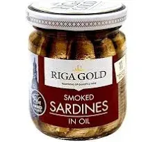 Riga Gold Smoked Sardines in Oil