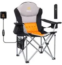 Heated Camping Chair, Heated Chair, Beach Chair, Folding