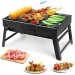 Folding BBQ Grill Charcoal Grill Stainless steel Kebab Grill outdoor camping