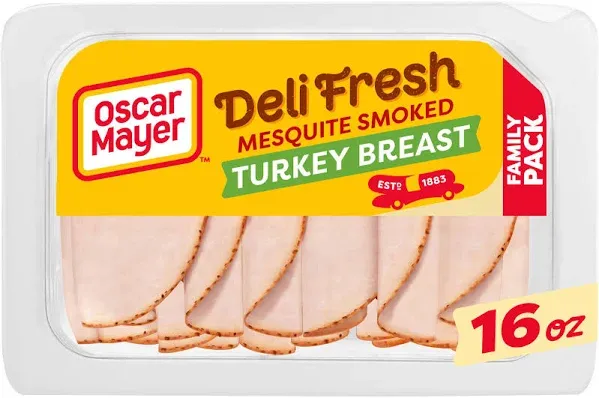 Oscar Mayer Deli Fresh Mesquite Smoked Turkey Breast