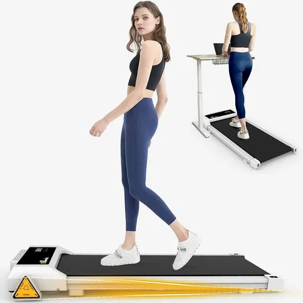 Under Desk Treadmill , Walking Treadmill 2 In 1 For Walking , Quiet And Powerful, Installation-Free