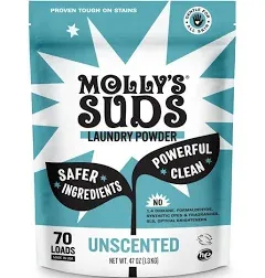 Molly's Suds Unscented Laundry Powder