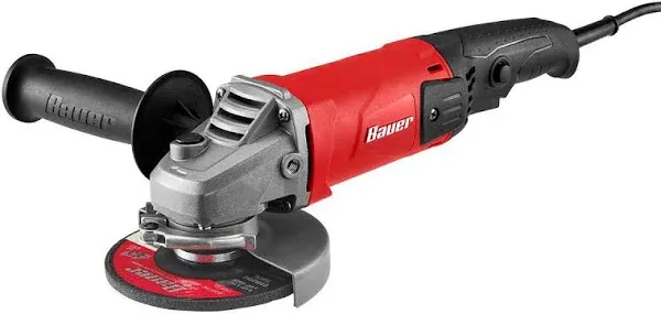 NEW BAUER 8 Amp 4-1/2 in. Trigger Grip Angle Grinder Heavy Duty Professional