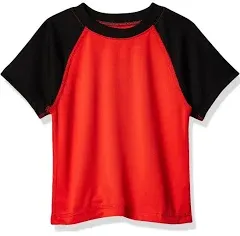 Kanu Surf Swim | Kanu Surf Boys' Short Sleeve Upf 50+ Rashguard Swim Shirt, Hurricane Red 2t | Color: Black/Red | Size: 2tb | Rroeber321's Closet