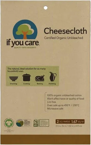 If You Care Cheesecloth, 2 Square Yards