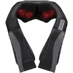 Nekteck Shiatsu Neck and Back Massager with Soothing Heat Electric Deep Tissue