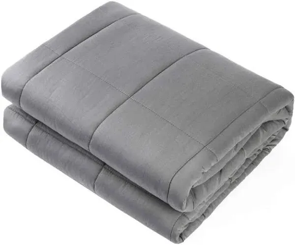 Weighted Blanket for Adult 10lbs 48&#034; x72 Twin Size Heavy Blanket (Inner Layer...