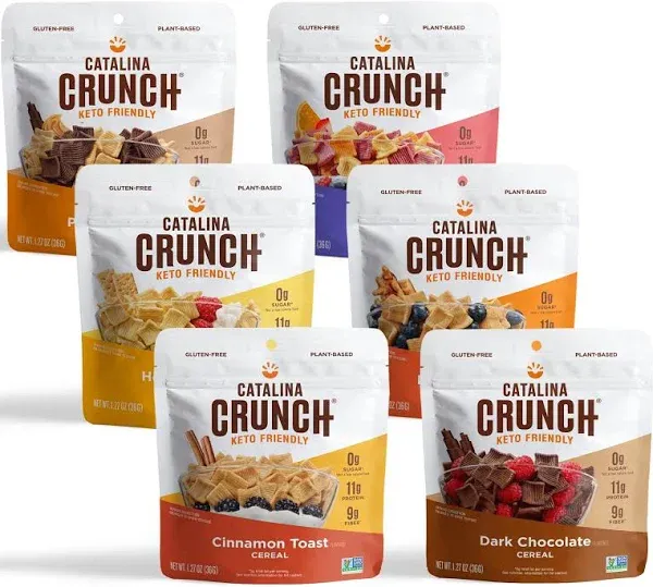 Catalina Crunch Keto Cereal Variety Pack