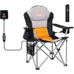 Heated Camping Chair, Heated Chair, Beach Chair, Folding Chair, Ski Chair - 1-Pack