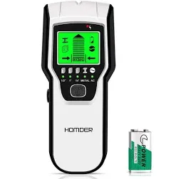 Homder TH560 Stud Finder Wall Scanner for Wood Metal AC Wire Detection LCD NEW