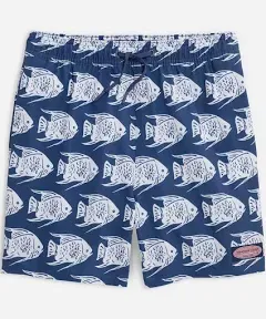 vineyard vines Boys Printed Chappy Swim Trunks