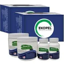 Refinished Bath Solutions Ekopel Roll On Bathtub Refinishing Kit - Made in The USA - Odorless Tub and Tile reglazing - 20X Thicker Than All Other Ref