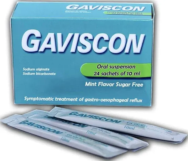 Reckitt Gaviscon Suspension Buvable 24 Sachets De 10 ml