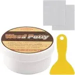 SEISSO Wood Putty, Water-Based Wood Filler, White Wood Putty for Trim,