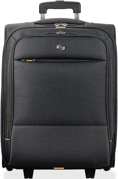 Solo New York Urban Rolling Overnight Case and Laptop Bag, Black, One Size