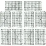 HONUTige 10 Pack Grid Plant Wall Frames