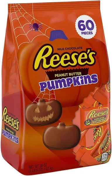 Reese's Pumpkins Milk Chocolate Peanut Butter Candy