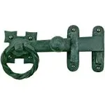 Door Lock Latch 7 In. Black Wrought Iron Gate