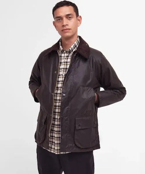 Barbour Men&#039;s Bedale Wax Jacket Black MWX0018 BK91