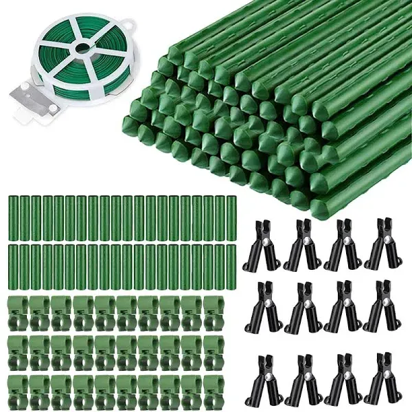 7/16&#034; Garden Stakes,30Pcs 16&#034; Plant Stakes DIY 3Ft 4Ft 5Ft 6Ft Plant Support Sti