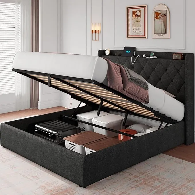 Einhomn Full Lift Up Storage Bed Frame