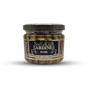 Riga Gold Smoked Sardines in Oil 250g (Pack 12)