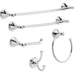 Delta 79735 Cassidy Double Robe Hook - Chrome