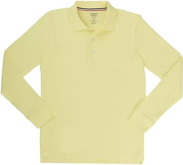 Long Sleeve Pique Polo