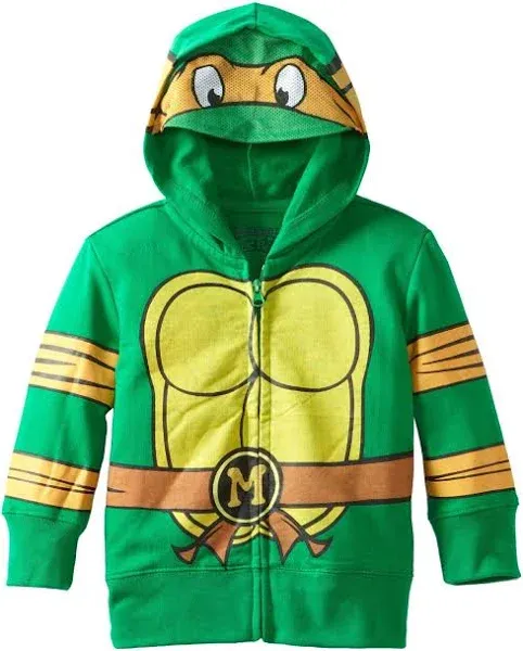 TMNT MICHELANGELO HOODIE; Childrens Size 4T, Teenage Mutant Ninja Turtles