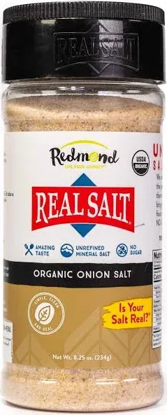 Redmond Real Salt Organic Natural Onion Salt