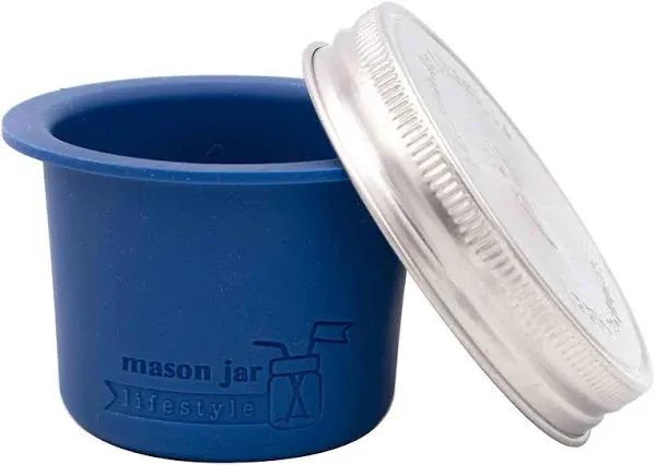 Mason Jar Divider Cup for Salads, Dips, and Snacks