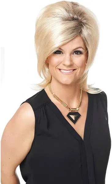 Psychic Blonde Wig Long Island Medium Theresa Caputo TV Karen Manager Big Hair