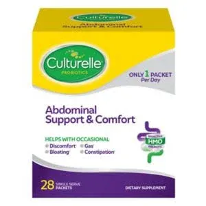 Culturelle IBS Complete Support, for The Dietary Management of Irritable Bowel Syndrome (IBS), Clinically Shown to Relieve IBS Symptoms Including Bloating, Constipation and Diarrhea - 28 Packets