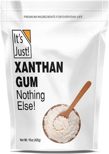 It&#039;s Just - Xanthan Gum, 8oz, Batch Tested Gluten Free, Keto Baking, Non-GMO,...