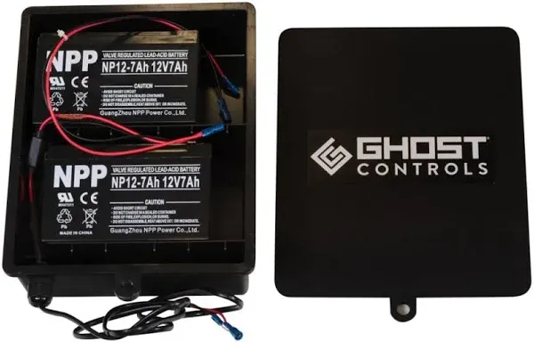 Ghost Controls Battery Box with 2 Batteries ABBT2