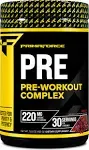 Primaforce Pre-Workout Complex Powder Grape 30 Servings