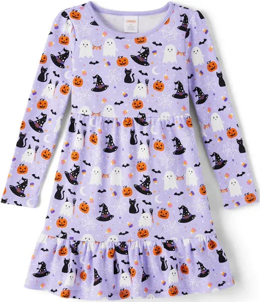 Gymboree Girls Long Sleeve Casual Knit Dress