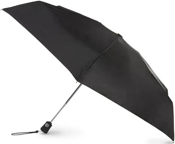 totes Automatic Open Close Compact Foldable Travel Umbrella