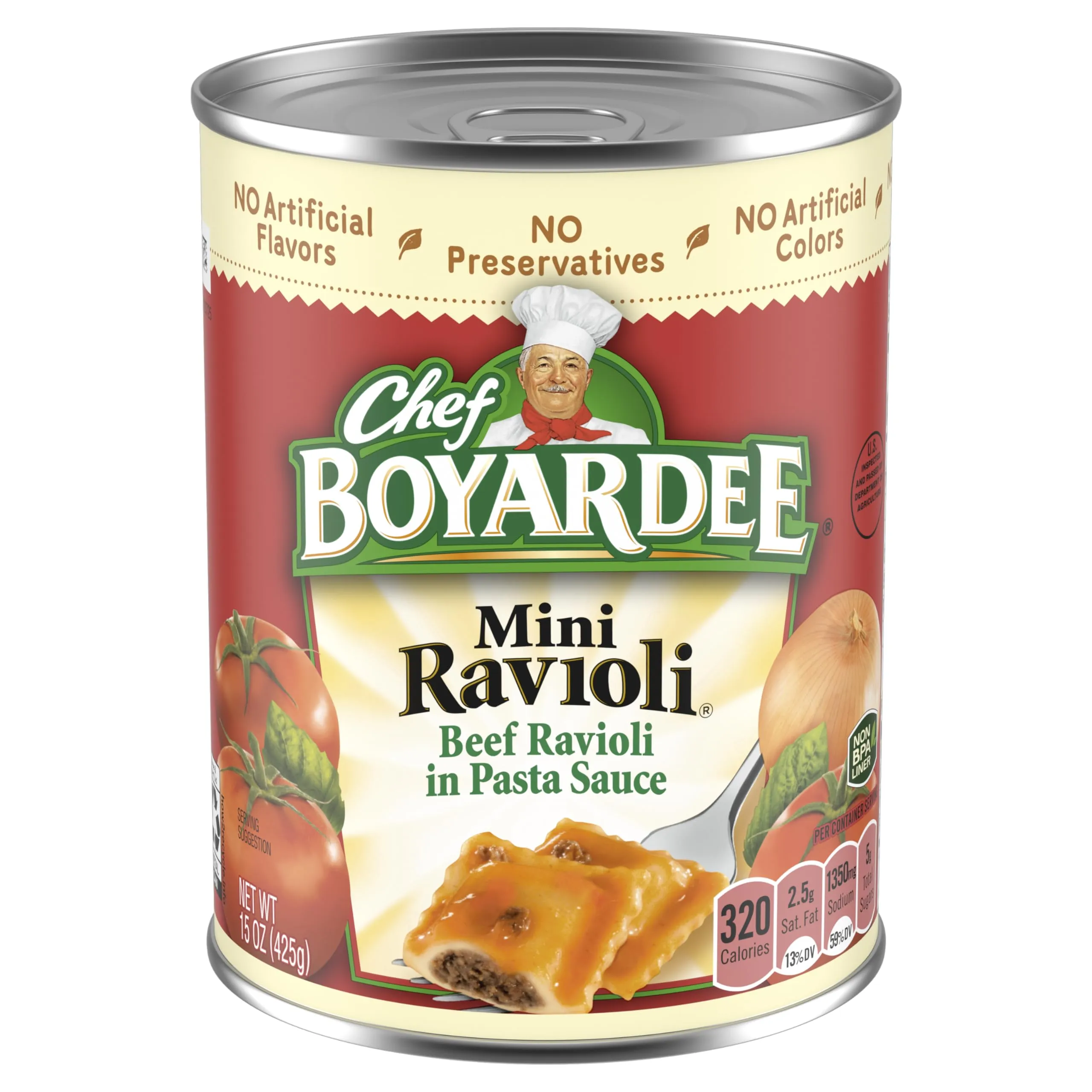 Chef Boyardee Beef Mini Ravioli