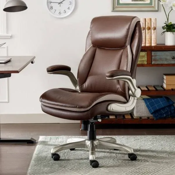 Serta Smart Layers Brinkley Ergonomic High-Back Executive Chair