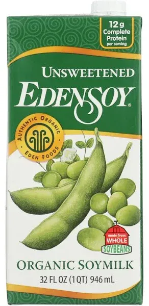 EdenSoy Organic Soymilk, Original - 32 fl oz