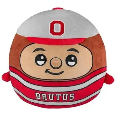 Sleep Squad Ohio State Buckeyes Brutus Kiri Cloud Pillow Plushie